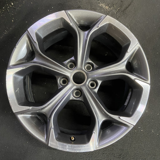 18" MALIBU 19-25 aluminum, 18x8.5, 5 Y spoke Original OEM Wheel Rim - MACHINED - Additional View