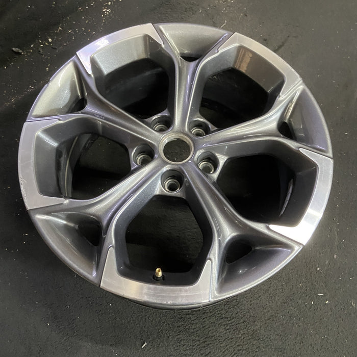 18" MALIBU 19-25 aluminum, 18x8.5, 5 Y spoke Original OEM Wheel Rim - MACHINED - View 7