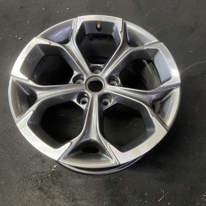 18" MALIBU 19-25 aluminum, 18x8.5, 5 Y spoke Original OEM Wheel Rim - MACHINED - View 8