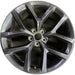 20" CHALLENGER 19-20 20x8 , , Y spoke, , Original OEM Wheel Rim - CHARCOAL - Front View
