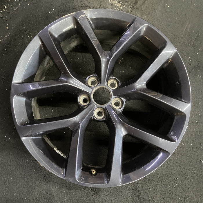 20" CHALLENGER 19-20 20x8 , , Y spoke, , Original OEM Wheel Rim - CHARCOAL - Additional View