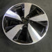 19" AUDI A5 26 19x8, V spoke Original OEM Wheel Rim - MACHINED BLACK - View 7