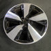 19" AUDI A5 26 19x8, V spoke Original OEM Wheel Rim - MACHINED BLACK - View 7