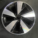 19" AUDI A5 26 19x8, V spoke Original OEM Wheel Rim - MACHINED BLACK - Additional View