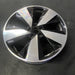 19" AUDI A5 26 19x8, V spoke Original OEM Wheel Rim - MACHINED BLACK - View 8
