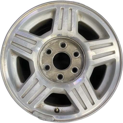 17" AVALANCHE 1500 07-08 17x7.5", aluminum, , double groove in each spoke - Front View