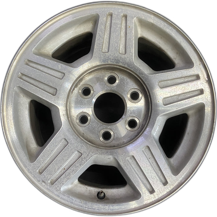 17" AVALANCHE 1500 07-08 17x7.5", aluminum, , double groove in each spoke - Front View