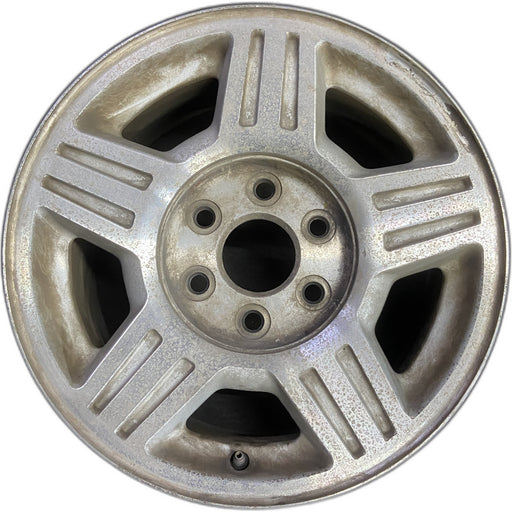 17" AVALANCHE 1500 07-08 17x7.5", aluminum, , double groove in each spoke - Front View
