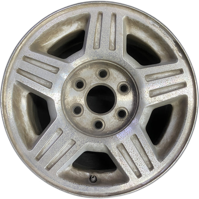 17" AVALANCHE 1500 07-08 17x7.5", aluminum, , double groove in each spoke - Front View