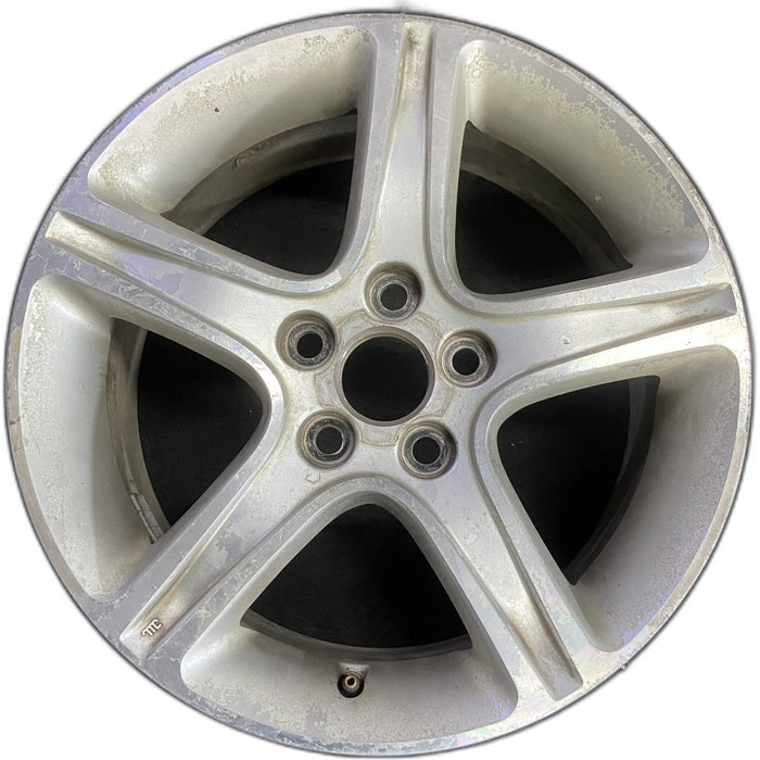 17" LEXUS IS300 01 17x7 , exc. Original OEM Wheel Rim - MACHINED SILVER - Front View