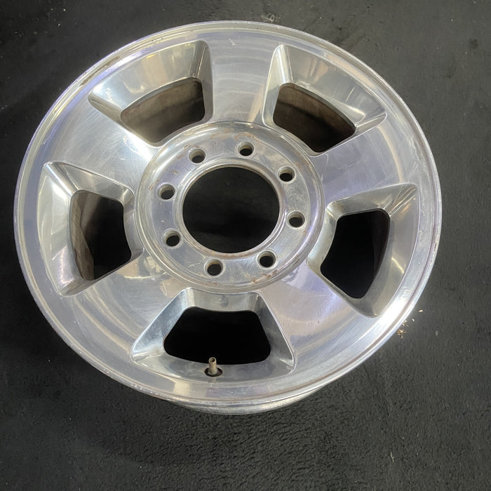17" DODGE 1500 PICKUP 06 8 lug, , aluminum, Original OEM Wheel Rim - POLISHED - View 7