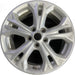 17" FUSION 12 17x7.5, , 5 split spokes Original OEM Wheel Rim - Front View