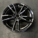 19" BMW 330e 21-23 19x8, , double spoke, Original OEM Wheel Rim - BLACK - View 8