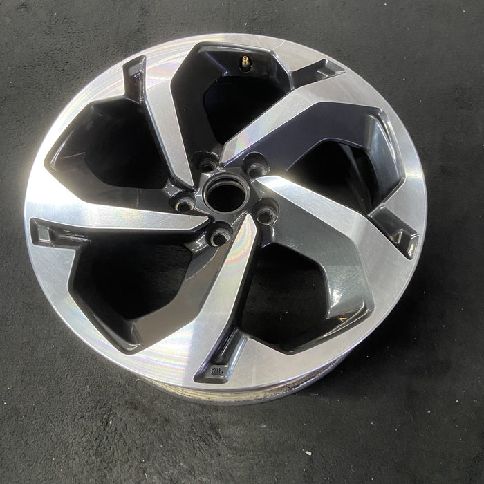 18" FORESTER 22 18x7 , , J spoke Original OEM Wheel Rim - MACHINED CHARCOAL - View 8