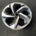 18" FORESTER 22 18x7 , , J spoke Original OEM Wheel Rim - MACHINED CHARCOAL - View 8