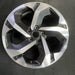 18" FORESTER 22 18x7 , , J spoke Original OEM Wheel Rim - MACHINED CHARCOAL - Additional View
