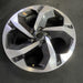 18" FORESTER 22 18x7 , , J spoke Original OEM Wheel Rim - MACHINED CHARCOAL - View 7