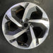18" FORESTER 22 18x7 , , J spoke Original OEM Wheel Rim - MACHINED CHARCOAL - Additional View