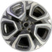 20" ASCENT 23-26 20x7.5, face Original OEM Wheel Rim - MACHINED CHARCOAL - Front View