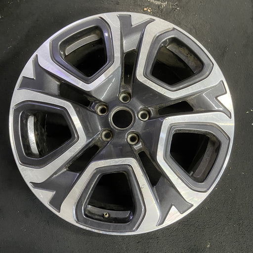 20" ASCENT 23-26 20x7.5, face Original OEM Wheel Rim - MACHINED CHARCOAL - Additional View