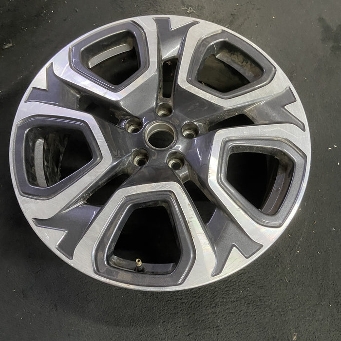 20" ASCENT 23-26 20x7.5, face Original OEM Wheel Rim - MACHINED CHARCOAL - View 7