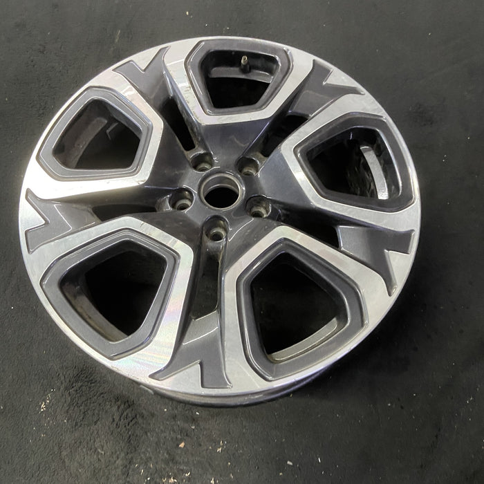 20" ASCENT 23-26 20x7.5, face Original OEM Wheel Rim - MACHINED CHARCOAL - View 8