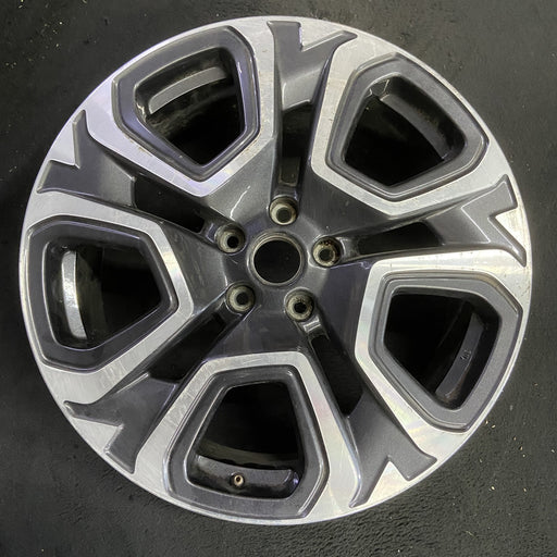 20" ASCENT 23-26 20x7.5, face Original OEM Wheel Rim - MACHINED CHARCOAL - Additional View