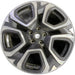 20" ASCENT 23-26 20x7.5, face Original OEM Wheel Rim - MACHINED CHARCOAL - Front View