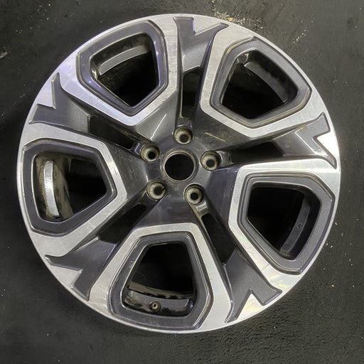 20" ASCENT 23-26 20x7.5, face Original OEM Wheel Rim - MACHINED CHARCOAL - Additional View