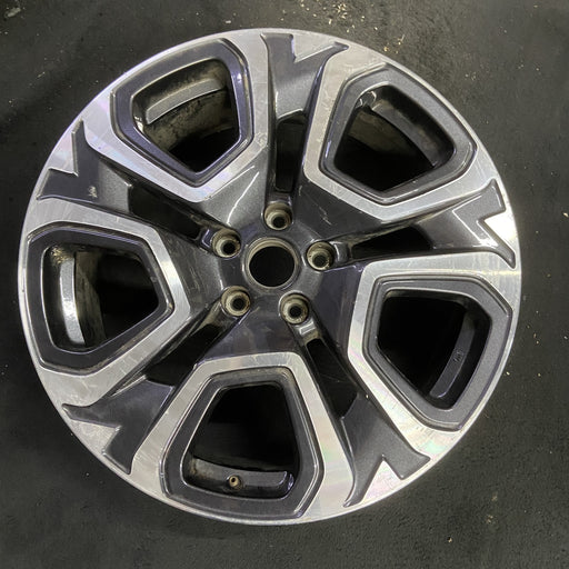 20" ASCENT 23-26 20x7.5, face Original OEM Wheel Rim - MACHINED CHARCOAL - Additional View