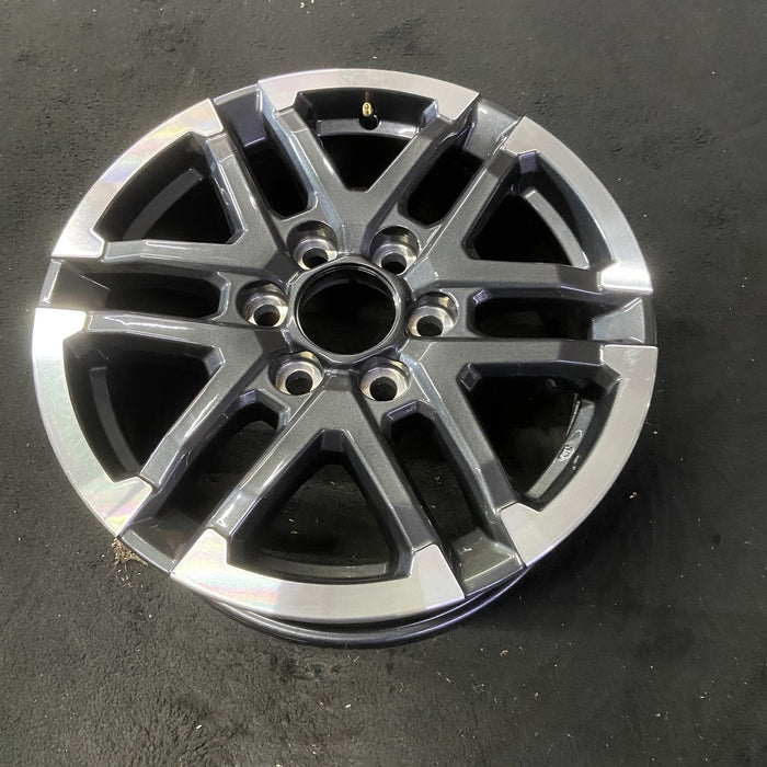 18" TACOMA 24-26 18x7.5, 6 Y spoke Original OEM Wheel Rim - MACHINED CHARCOAL - View 8