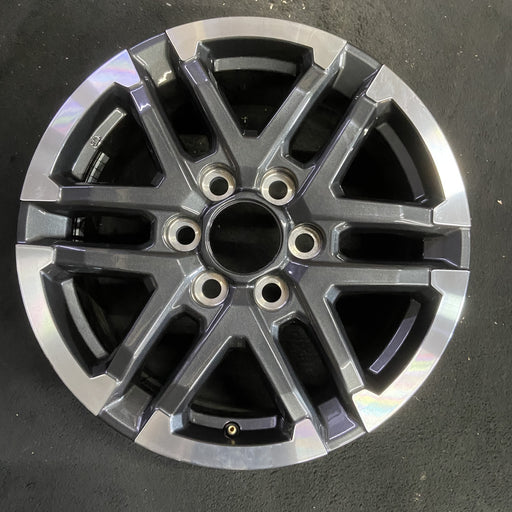 18" TACOMA 24-26 18x7.5, 6 Y spoke Original OEM Wheel Rim - MACHINED CHARCOAL - Additional View