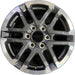 18" TACOMA 24-26 18x7.5, 6 Y spoke Original OEM Wheel Rim - MACHINED CHARCOAL - Front View