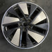 21" E-TRON GT 23-24 21x11.5 Original OEM Wheel Rim - BLACK SILVER - Additional View