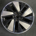 21" E-TRON GT 23-24 21x11.5 Original OEM Wheel Rim - BLACK SILVER - Additional View