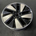 21" E-TRON GT 23-24 21x11.5 Original OEM Wheel Rim - BLACK SILVER - View 8