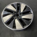 21" E-TRON GT 23-24 21x9.5 Original OEM Wheel Rim - BLACK SILVER - View 8