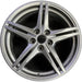 19" CORVETTE 23-24 front, 19x8.5, 10 single spoke, satin graphite Original OEM - Front View
