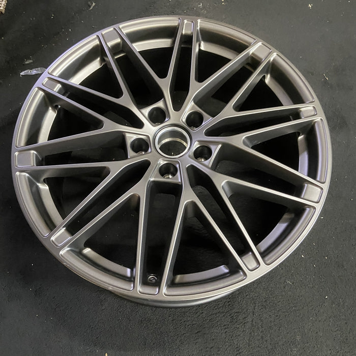 22" MACAN EV 25-26 22x9, 10 spoke, , Original OEM Wheel Rim - CHARCOAL - View 7
