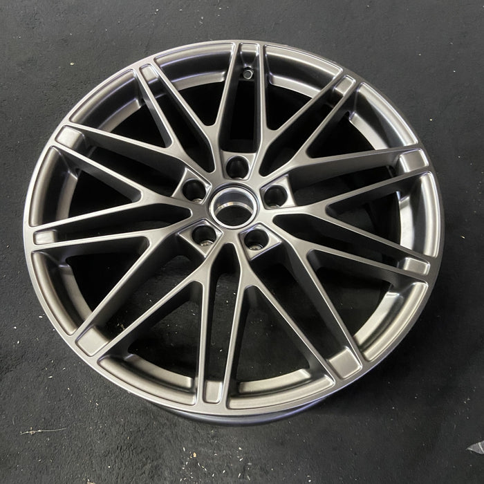 22" MACAN EV 25-26 22x9, 10 spoke, , Original OEM Wheel Rim - CHARCOAL - View 8