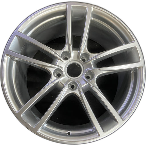 20" PORSCHE CAYENNE 25-26 20x10.5, 5 spoke, double spoke, 64mm offset Original - Front View