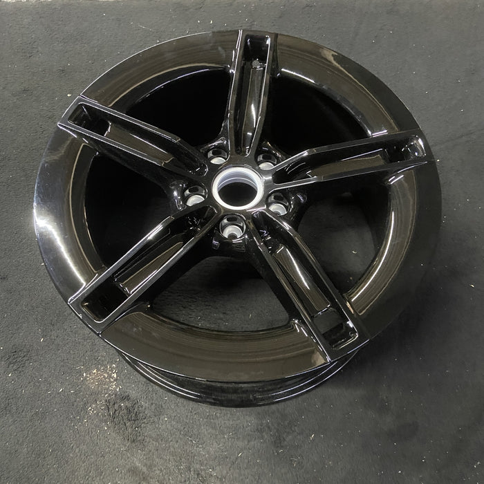 21" PORSCHE TAYCAN 25-26 21x9.5, 5 spoke, straight spoke, Original OEM Wheel - View 8