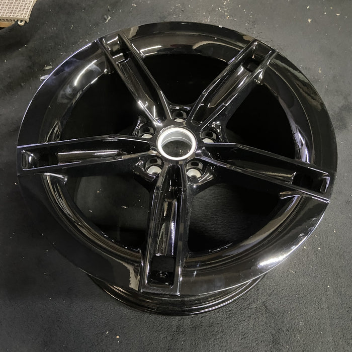 21" PORSCHE TAYCAN 25-26 21x11.5, 5 spoke, straight spoke, Original OEM Wheel - View 7