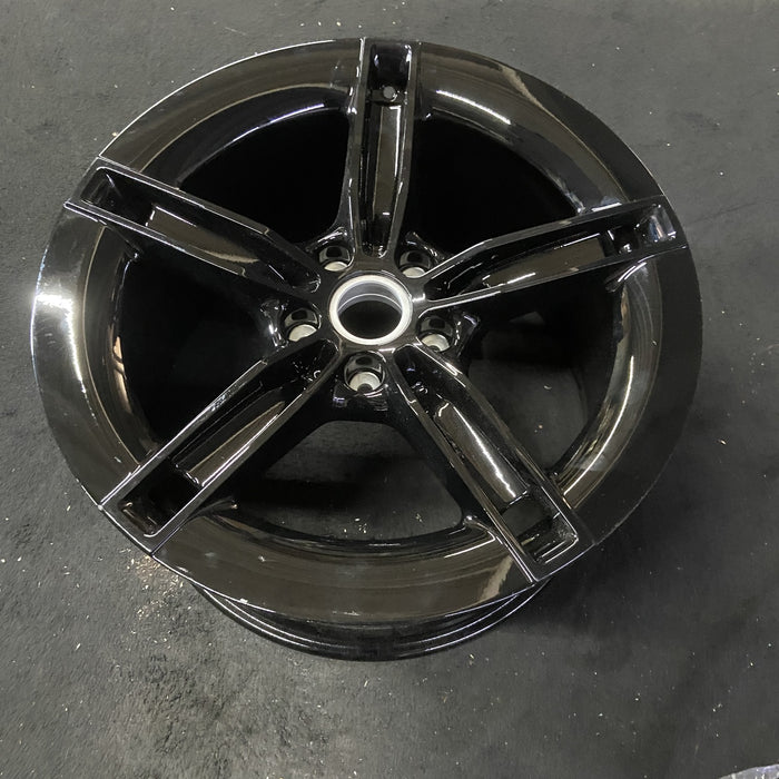 21" PORSCHE TAYCAN 25-26 21x11.5, 5 spoke, straight spoke, Original OEM Wheel - View 8