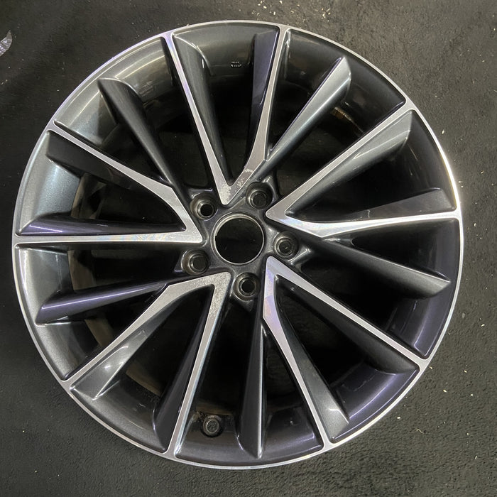 18" NX250 22-25 18x7.5 Original OEM Wheel Rim - MACHINED CHARCOAL - Additional View