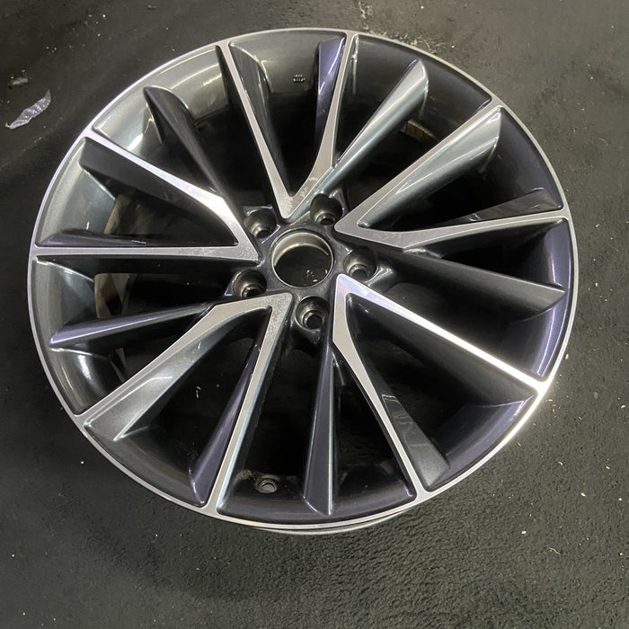 18" NX250 22-25 18x7.5 Original OEM Wheel Rim - MACHINED CHARCOAL - View 7