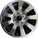 18" LAND CRUISER 25-26 18x7.5 Original OEM Wheel Rim - CHARCOAL - Front View