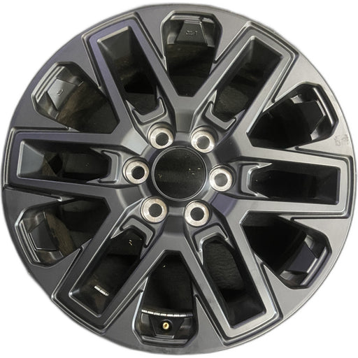 20" SEQUOIA 23-26 20x8, open spoke , Original OEM Wheel Rim - BLACK - Front View