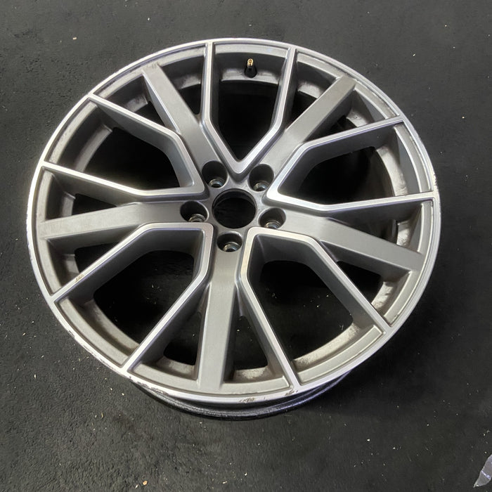 19" AUDI A4 19-22 19x8.5 , 15 spoke Original OEM Wheel Rim - MACHINED GREY - View 8