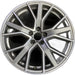 19" AUDI A4 19-22 19x8.5 , 15 spoke Original OEM Wheel Rim - MACHINED GREY - Front View